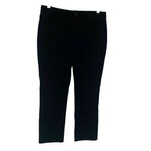 PEACE OF CLOTH Black Crop Jeans Women's 4 USA $156 Twill 30 x 25.25